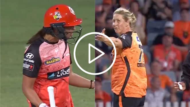 [Watch] Harmanpreet Kaur & Sophie Devine Involved In Ugly Fight In WBBL 2023